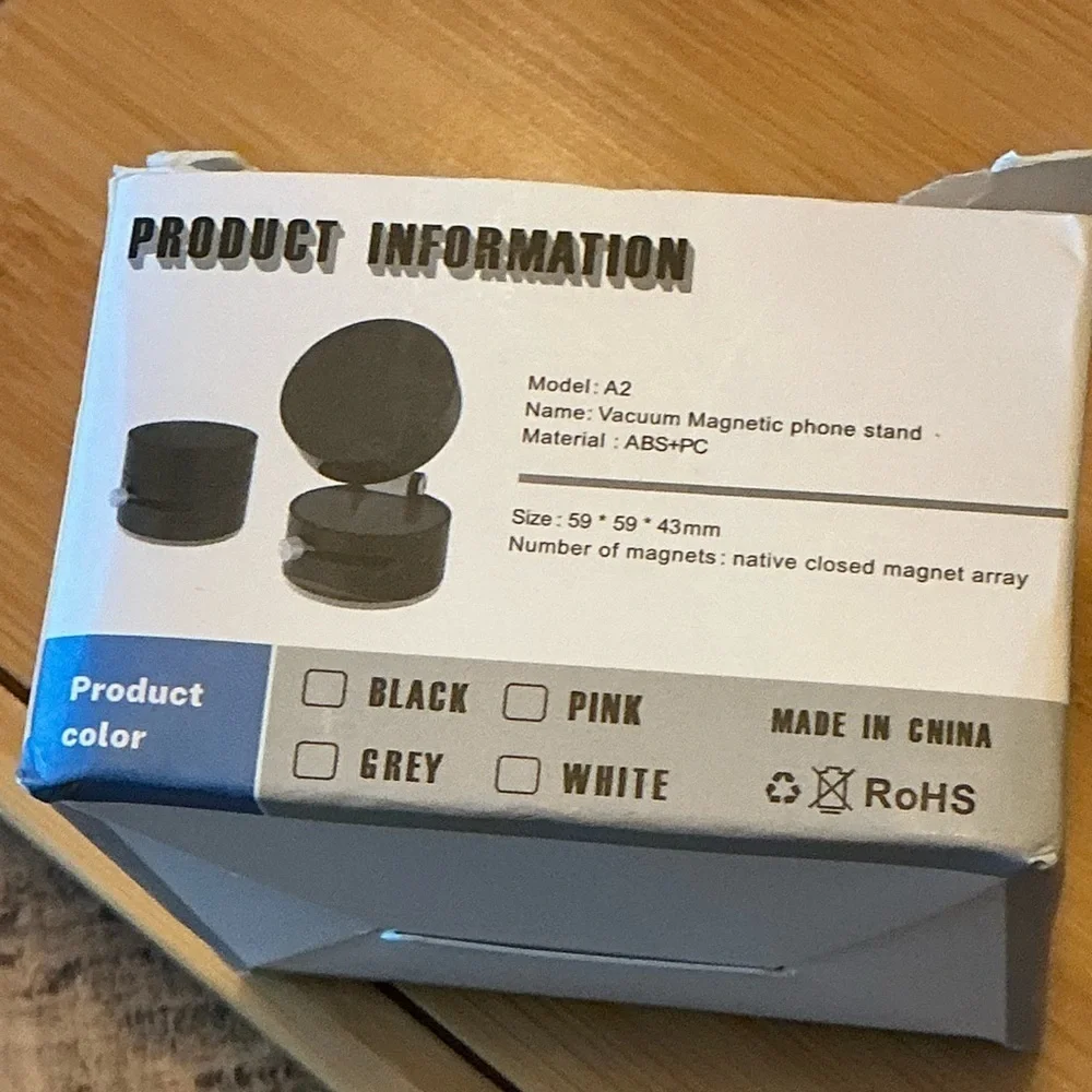 Vacuum Suction Phone Holder